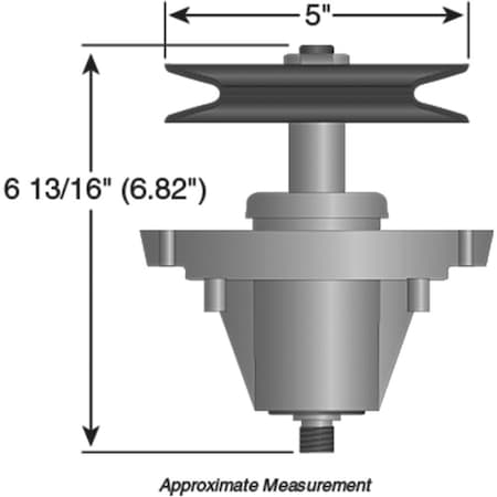 Stens Spindle Assembly Fits For Cub Cadet 918-06980 Mtd 618-06980 285-707 285-707